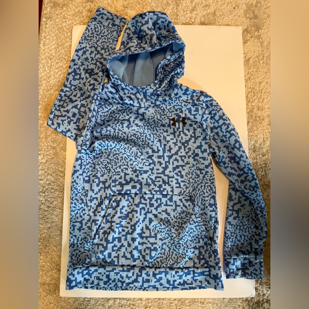 Under Armour Blue Patterned Hoodie